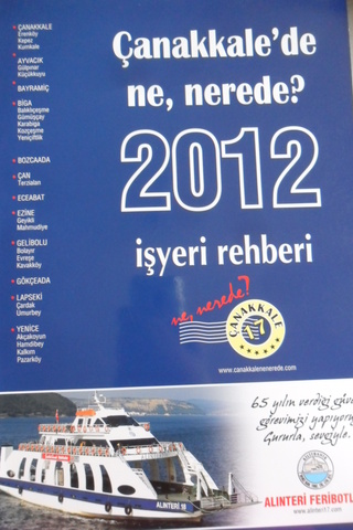 Çanakkale'de Ne Nerede ? 2012 İşyeri Rehberi