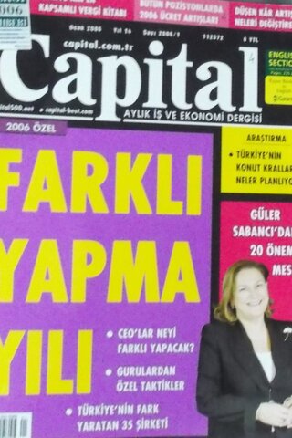 Capital Dergisi 2006 / 1