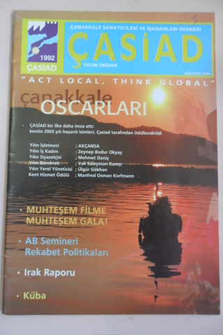 Çasiad Dergisi 2004 / Ağustos