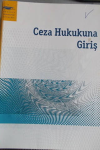 Ceza Hukukuna Giriş İzzet Özgenç