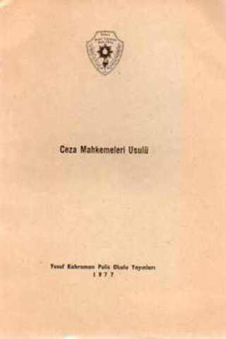 Ceza Mahkemeleri Usulü