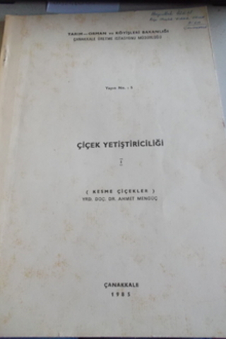 Çiçek Yetiştiriciliği