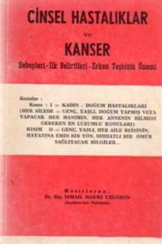 Cinsel Hastalıklar ve Kanser
