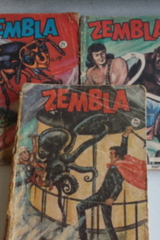 Çizgiroman Zembla 3 Adet