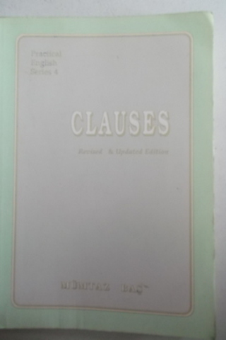 Clauses Revised & Updated Edition Mümtaz Baş