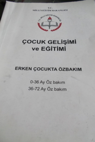 Çocuk Gelişimi ve Eğitimi