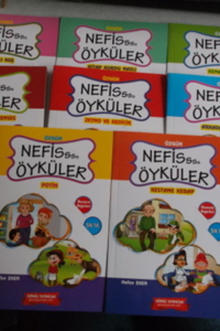 Çocuk Kitapları Nefis Öyküler / 10 Adet Nefise Eken