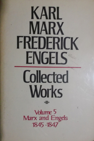Collected Works Volume 5 Karl Marx