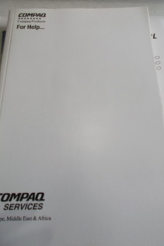 Compaq Products For Help