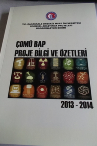 Çomü BAP Proje Bilgi ve Özetleri 2013 - 2014