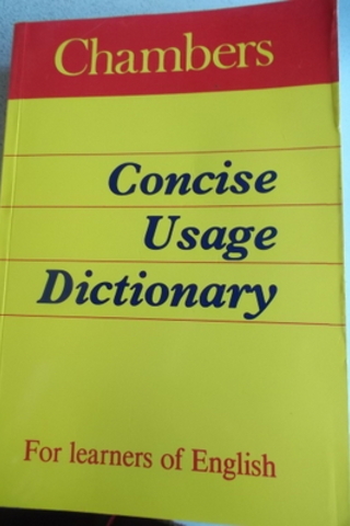 Concise Usage Dictionary