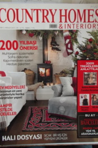 Country Homes & Interiors Dergisi 2008 / 12 Sayı:139