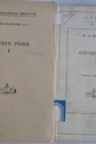 Cousin Pons I-II Honore De Balzac