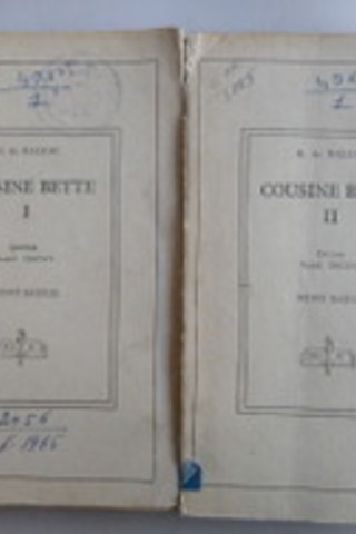 Cousine Bette / 2 Cilt Takım Honore De Balzac
