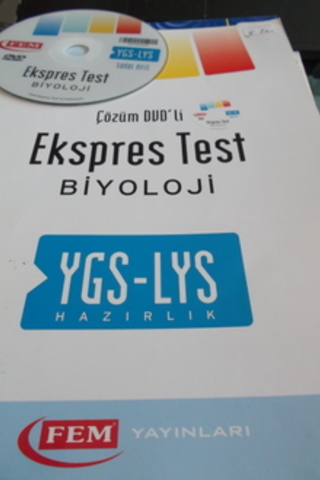 Çözüm DVD'li Ekspres Test Biyoloji