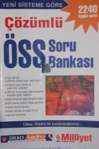 Çözümlü ÖSS Soru Bankası Mustafa Can