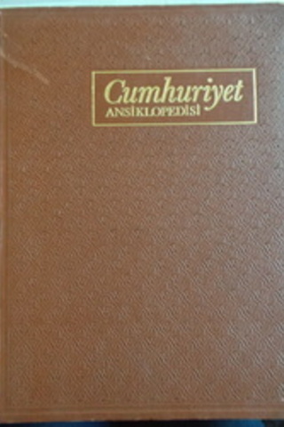 Cumhuriyet Ansiklopedisi 1. Cilt