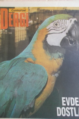 Cumhuriyet Dergi 1986 / 35