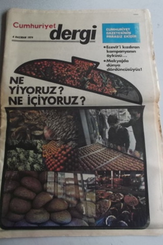 Cumhuriyet Dergi 4 Haziran 1979