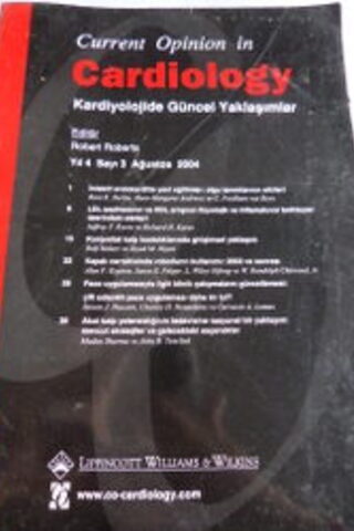 Current Opinion in Cardiology 2004 / 3