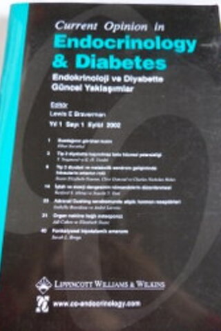 Current Opinion in Endocrinology & Diabetes 2002 / 1