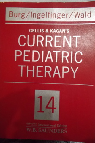 Current Pediatric Therapy 14 Gellis & Kagan's
