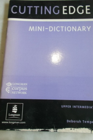 Cutting Edge Mini Dictionary Deborah Tempest