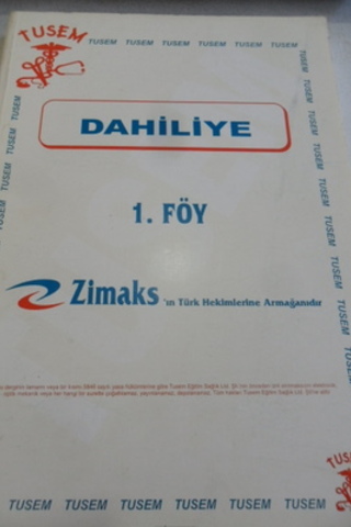 Dahiliye 1. Föy