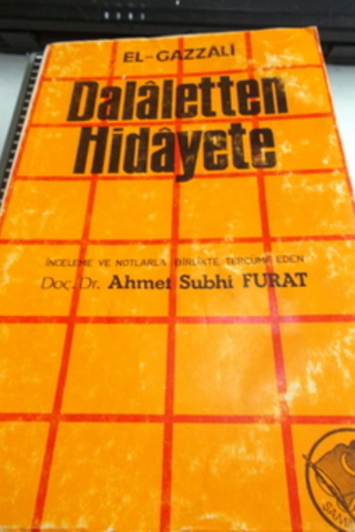 Dalaletten Hidayete Ahmet Subhi Furat