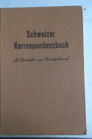 Das Moderne Schweizer Korrespondenzbuch