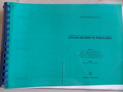 Çocuk Gelişimi ve Psikolojisi Ders Notu*