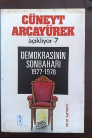 Demokrasinin Sonbaharı 1977-1978 Cüneyt Arcayürek