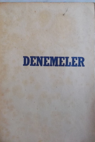 Denemeler İ. Kemal Karadayı