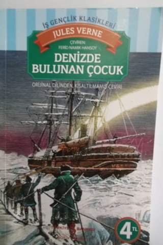 Denizde Bulunan Çocuk Jules Verne