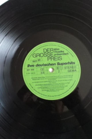 Der Grosse Preis / 33'lük Plak