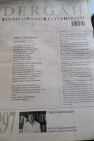 Dergah Edebiyat Sanat Kültür Dergisi Sayı 297