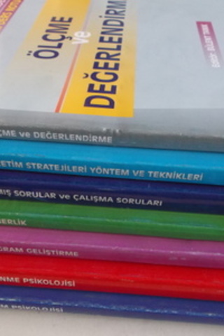 Dersane Öğretmenlerinden Eğitim Bilimi Ders Notu / 7 Adet