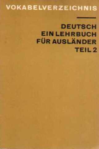 Deutsch Ein Lehbuch Für Auslander Teil 2