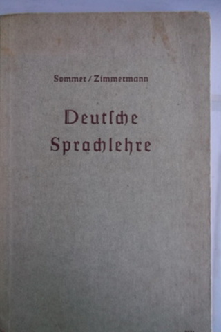 Deutsche Sprachlehre W. Sommer
