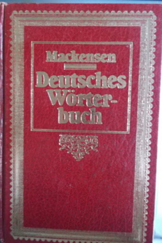 Deutsches Wörter-buch Mackensen