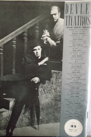 Devlet Tiyatrosu Aylık Sanat Dergisi 1967 / 35