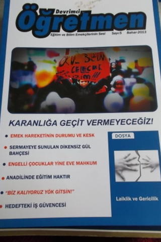 Devrimci Öğretmen 2013 / 5