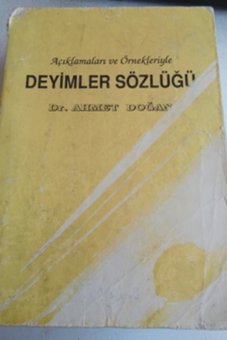 Deyimler Sözlüğü Ahmet Doğan