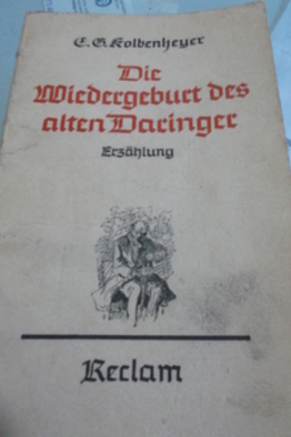 Die Biedergeburt Des Alten Dacinger Wilhelm Pfeiffer