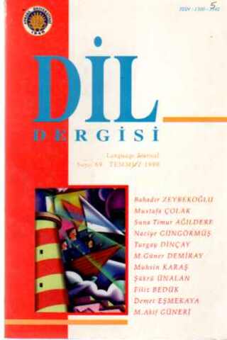 Dil Dergisi 1998 / 69
