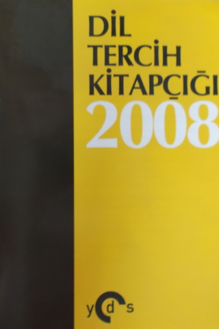 Dil Tercih Kitapçığı 2008