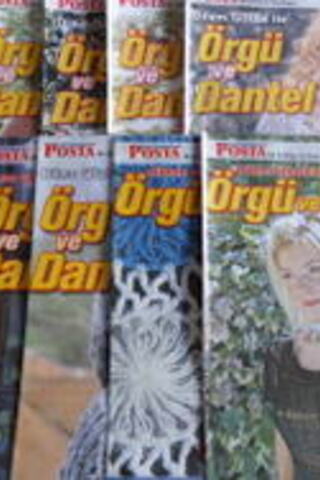 Dilem Gözde İle Örgü ve Dantel / 10 Adet