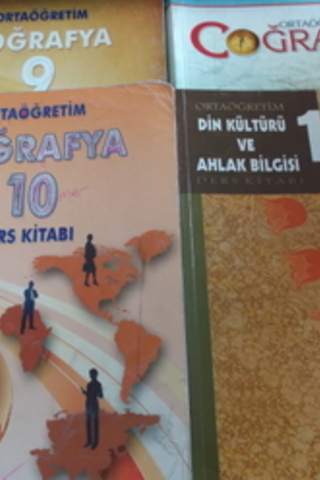 Din Kültürü ve Coğrafya Kitapları / 4 Adet