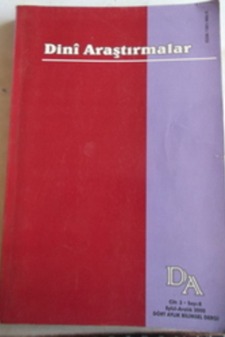 Dini Araştırmalar 2000 / 8