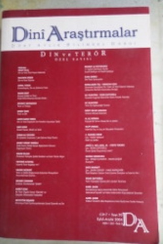 Dini Araştırmalar 2004 / 20
